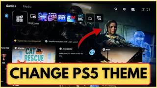 How to Change PS5 Theme (Background) 2024 | With Hidden PS5 Settings