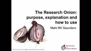 The Research Onion: purpose, explanation and how to use