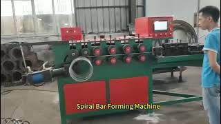 Haihui 12-22 Automatic Steel Bar Circling Machine, Spiral Bar Forming Machine