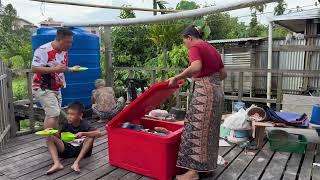 Banyak Hasil Ikan Apai Benya Dapat Menjaring 4H3M Di Belaga…//