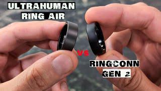 Ultrahuman Ring Air vs RingConn Gen 2 Smart Ring : Same but Different!