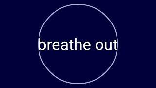 Heart Coherence: 5 minute breath exercice (5/5: breathe in during 5s, breathe out during 5s)