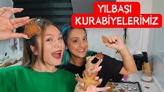 AŞIRI EĞLENEREK YAPTIĞIMIZ YILBAŞI KURABİYELERİ  ( Glutensiz - Şekersiz )