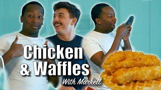 The BEST Chicken & Waffles EVER! | Cooking With Bradley