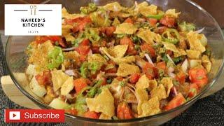 channa chat recipe |channa chat banany ka treka [spicy channa chat]