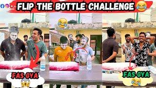 Funny Flip The Bottle Challenge & Save Yourself  Wait For The End | Sahil Khan & team | #funny