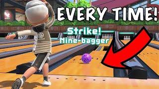 How to Get a Strike EVERY Time in Switch Sports!