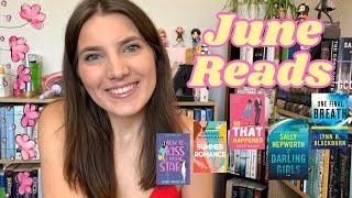 Books I Read in June!  Christian fiction, romance, new releases!