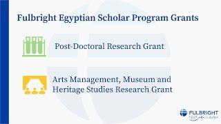 AY24 25 Fulbright Egyptian Scholar Program - Information Session