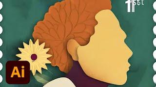 Designing Your Own Postage Stamps with Diana Beltran Herrera - 2 of 2 | Adobe Creative Cloud
