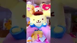 Kawaii Sanrio Pompompurin Stress Relief Plush Doll #shorts #pompompurin #cuteaesthetic #kawaii