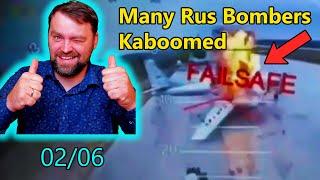 Update from Ukraine | Wow! Ukraine Strikes Many Ruzzian Bombers! Awesome News!