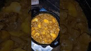 Aalu Soyabean #ytshort #quickrecipe #soyabean #bachelorskitchen #dinnerrecipe #kaavaalaa