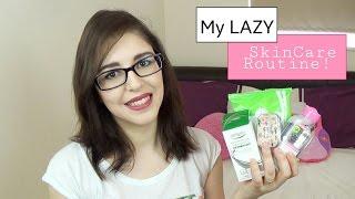 My LAZY Night Time Skincare Routine!