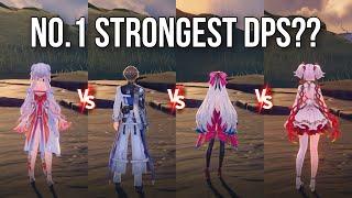 Who’s The #1 STRONGEST DPS from These Top 4 Best DPS? Carlotta vs Camellya vs Xiangli Yao vs Jinhsi!