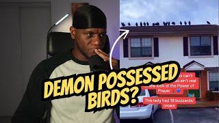 18 Demon Possessed Birds Are Rebuked By A Praying Woman!