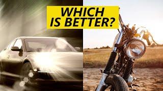 MOTORCYCLES VS CARS - Which Is Better?