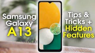 Samsung Galaxy A13 Tips and Tricks + Hidden Features | H2TechVideos