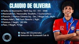 Claudio de Oliveira #26 // Extremo Izq - Der / Winger Left Right  // Xelaju MC & Guetemala 2024