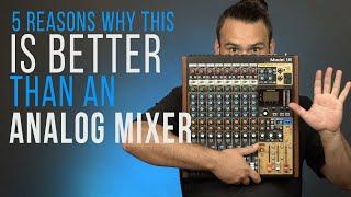 5 REASONS Why the Tascam MODEL 12 Is BETTER Than an ANALOG MIXER