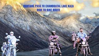 Manali to Chandratal to Kaza Bike Ride Road Trip tour to Spiti Valley Travel Guide  Total Off Road