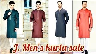 J. Men's Kurta Sale Collection 2024 || Festive Men's Clothing #junaidjamshedsummersale