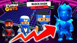 EVOLUTION OF DYNAMITRON STUMBLE GUYS TRIPLE BLOCK DASH GAMEPLAY