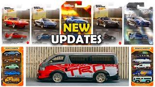 Showcase - Hot Wheels F&F NFT Series, MBX 5 Packs, Batman Set, Toyota Hoace TRD, Nissan Skyline R34.