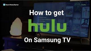 Watch Hulu on a Samsung TV. New or old. Here's how