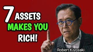 7 ASSETS That Make You RICH And Never Need To WORK AGAIN #robertkiyosaki #financialfreedom