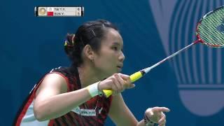 Dubai World Superseries Finals 2016 | Badminton SF1 M5-WS | Tai Tzu Ying vs Sun Yu