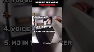 Top 5 Worst Voice Cracks Ever  | You’ll Cringe at #2! #shorts