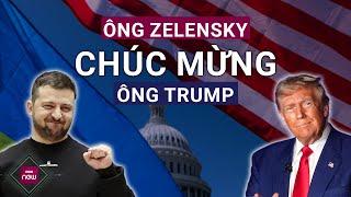 Tổng thống Ukraine Zelensky chúc mừng ông Trump đắc cử Tổng thống Mỹ 2024 | VTC Now