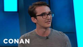 Isaac Hempstead Wright On Bran's Bad Luck | CONAN on TBS