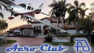 Aero Club in Wellington - Florida Mansions with Their Own Airplane Hangars on a Private Runway!