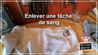 Enlever une tâche de sang - Détacher du sang