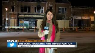 Historic Milwaukee Theater Goes up in Flames