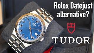 Unboxing & Review Tudor Royal 38mm blue dial M28500-0005 as good as a Rolex Datejust?