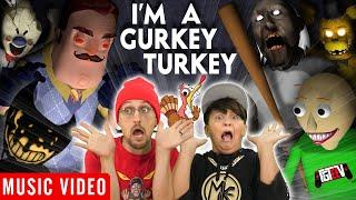 FGTEEV  I'M A GURKEY TURKEY feat. Mike, Bendy, Baldi, Granny & Neighbor [Official Music Video]