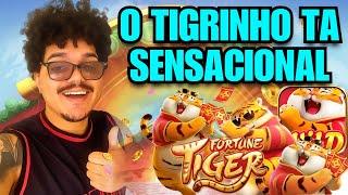 FORTUNE TIGER AO VIVO: FIZ UMA FORRA NO JOGO DO TIGRINHO BANCA BAIXA