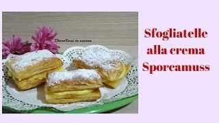 Sfogliatelle alla crema | Sporcamuss ️ Divertirsi in cucina