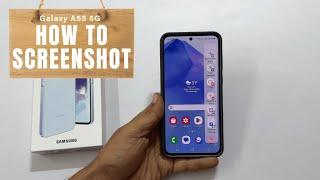 Samsung Galaxy A55 5G: How to take screenshot - 4 Ways Plus Long Screenshot