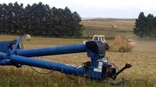 Ty running the baler