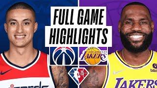 Los Angeles Lakers vs Washington Wizards - Full Game Highlights - Mar 19, 2022