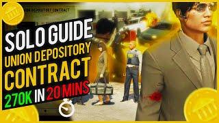 Union Depository Contract Solo Guide 2024 | #GTA5Online  #gtaonlinemoneyguide | #GTAOnlineAutoShop