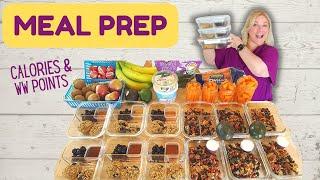 HEALTHY MEAL PREP FOR FAT LOSS | BUDGET FRIENDLY | OATMEAL PROTEIN MUFFINS | TACO CASSEROLE