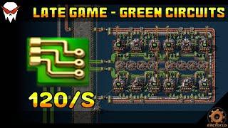 Factorio: Green Circuits T4 Blueprint - Late Game Moduled (Space Age DLC)