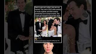Demi Lovato and Jordan Lutes are now married. They met in 2022 while working on music together