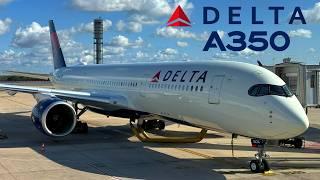 BUSINESS   Paris CDG - Atlanta   Delta Airbus A350 [FULL FLIGHT REPORT] Delta One