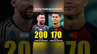 Messi  200 Goals to reach 1000 career goals #Ronaldo  170 Goals to reach 1000 career goals 